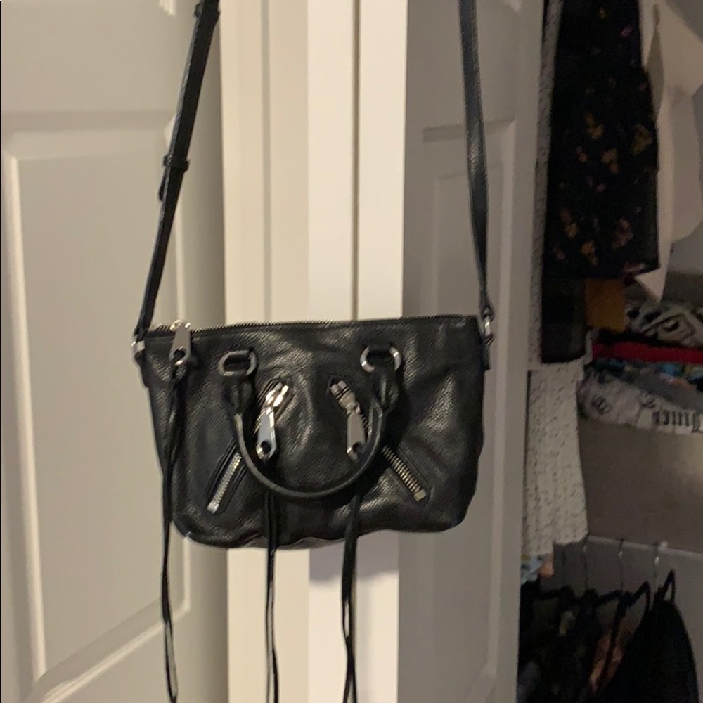 Black Rebecca minkoff crossbody